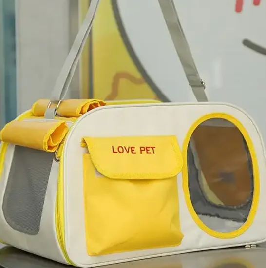 Produits de voyage pour animaux de compagnie de grande capacité, produits respirables pour animaux de compagnie