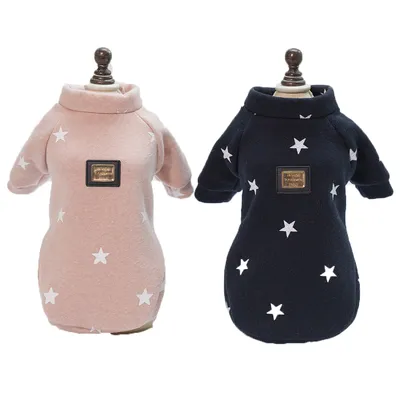 Offre spéciale vêtements pour chiens automne hiver épaissi luxe chien pull à capuche polaire multicolore gilet pour animaux de compagnie vêtements