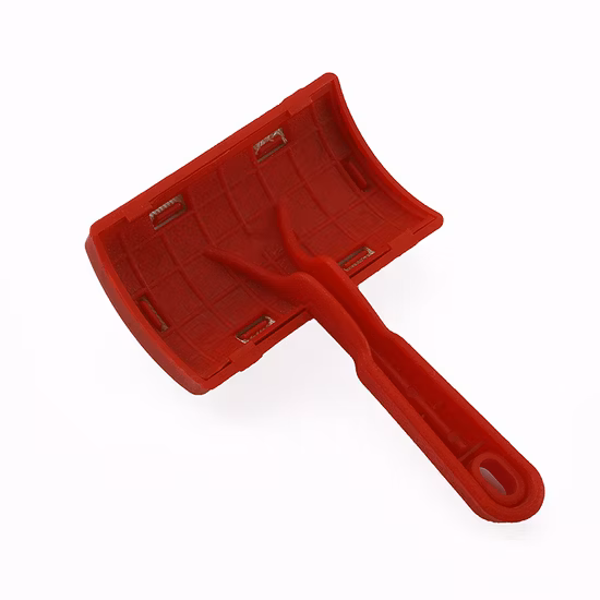 Brosse d'épilation pour animaux de compagnie, peigne à poignée en plastique, broche en acier inoxydable étendue, vendeur Direct d'usine